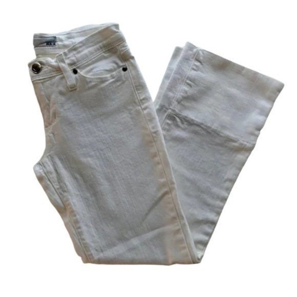 Joe's White Cropped Jeans